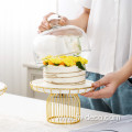 Transparent Glass Cover Cake Tray